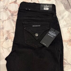 Hudson Jeans Black Straight Leg Women Jeans